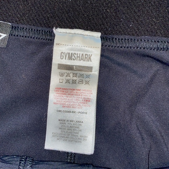 Gymshark black athletic leggings size large - Picture 6 of 7